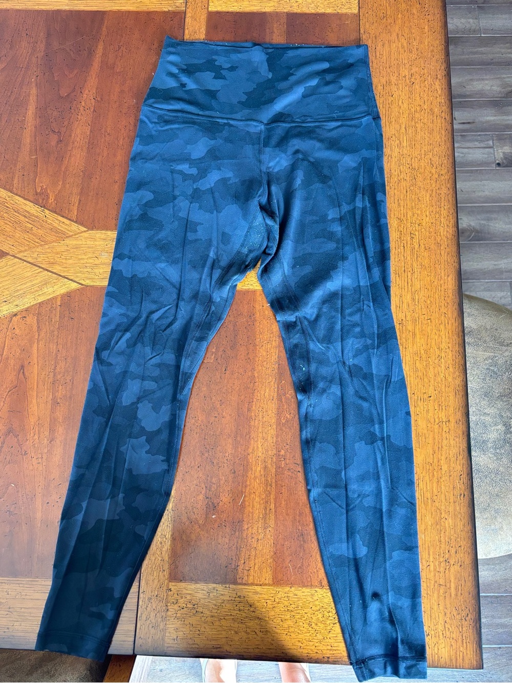 Lululemon Dark Camo High-Waist Leggings